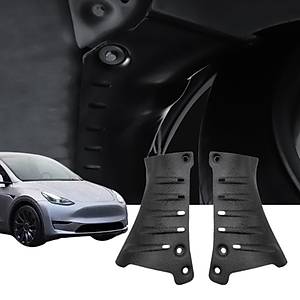Tesla Model Y So�utma Borusu ��in Alt Koruma Plaka Seti, (Delmek Gerekmeyen Montaj)