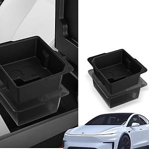 Tesla Juniper Kol Dayama �� D�zenleyici,  Alt ve �st 2 Par�a, Transparan Siyah Renk