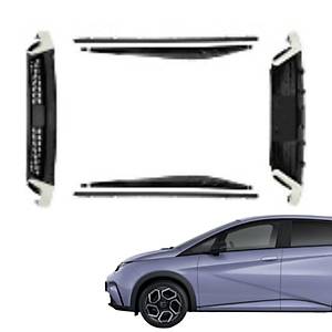 BYD Dolphin Body Kit, �n Lip Arka Lip ve Yan Mar�biyeller Set Olarak, Siyah Renk