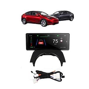 Tesla Model Y / Model 3 F62 Linux Y�ksek Performans 6.2 �n� 2.5D IPS Orta Konsol Kontrol Paneli Ekran