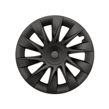 Tesla Model Y ROLLER Jant Kapa Seti 20 n, Mat Siyah Renk  (4 Adet Set Olarak Satlmaktadr.)