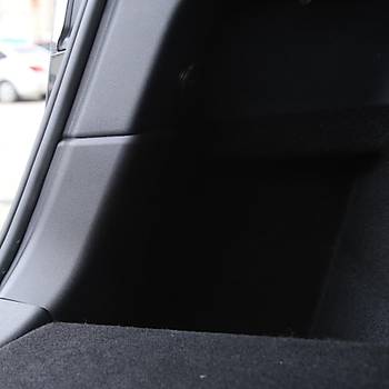 Tesla Model Y Arka Bagaj i Keleri Sa ve Sol Koruyucu Bakaliti, 2 Adet Set Olarak, Siyah Renk