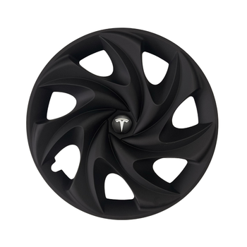 Tesla Model Y APEX Jant Kapa Seti 19 n, Mat Siyah Renk (4 Adet Set Olarak Satlmaktadr.)