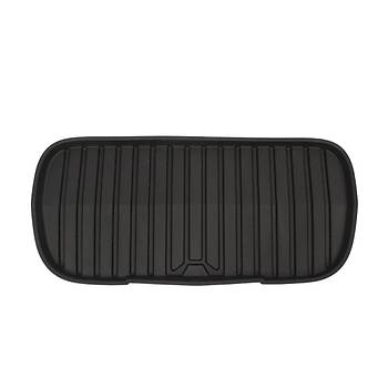 Tesla Juniper  n Bagaj Havuzlu Kauuk Paspas, izgili Desenli, Siyah Renk