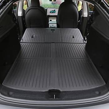 Tesla Juniper Arka Bagaj Havuzlu Paspas, Siyah Renk Seenei le