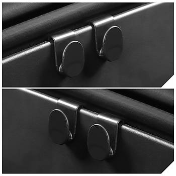 Tesla Model Y �n Bagaj D�zenleyici Kanca, 2 Adet Set Olarak, Siyah Renk