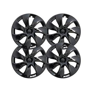 Tesla Model Y RADIANT Jant Kapa Seti 19 n, Parlak Siyah Renk Seenei le