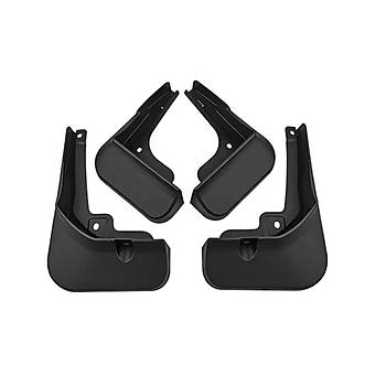 BYD Han n ve Arka Paalk Seti, 4 Adet, Siyah Renk