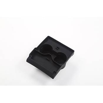 Tesla Model Y / Model 3 Orta Konsol Silikon Bardak Tutucu ve Kablo D�zenleyici , Siyah ve Gri Renk Se�ene�i �le