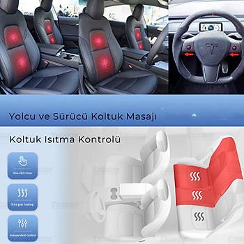 Tesla Model Y / Model 3  V3 7.5 n  6 GB RAM + 64GB ROM Android 11.0 7.5 Arka Akll Elence Sistem