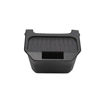 Tesla Juniper Arka Koltuk Ortasna Taklan Kapakl p Kutusu veya Saklama Alan, Siyah Renk