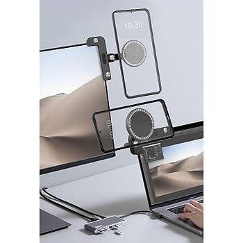 Tesla Model Y / Model 3 MagSafe Cep Telefonu Tutucu iin, Mknatsl Siyah Renk