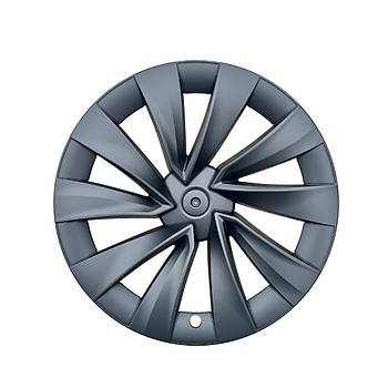 Tesla Juniper AURON Jant Kapa Seti 20 n, Mat Siyah Renk