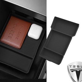 Tesla Juniper Kol Dayama i Silikon Alt Dzenleyici, Siyah Renk