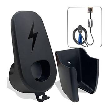 Tesla Model Y / Model 3 �arj Kablosu Takma Aparat�, Siyah Renk