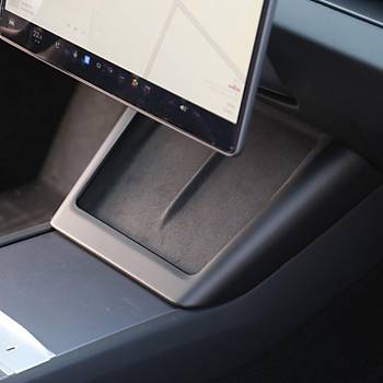 Tesla Juniper  Kablosuz Telefon arj Cihaz Dekoratif erevesi, Mat Siyah Renk