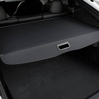 Tesla Model Y Arka Bagaj Kapa Perdesi, Siyah Renk