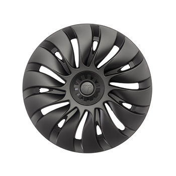 Tesla Model Y STORM Simetri Jant Kapa Seti 19 n, Mat Siyah Renk  (4 Adet Set Olarak Satlmaktadr.)