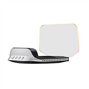 Tesla Model Y / Model oklu Fonksiyonlar Gsteren ift Sistemli Ekran Gstergesi, HUD, Gri Renk