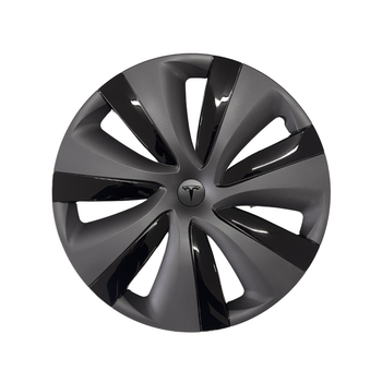 Tesla Model Y NOVA Jant Kapa Seti 19 n, Mat ve Piyano Parlak Siyah ki Renkli (4 Adet Set Olarak Satlmaktadr.)