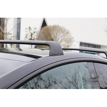 Tesla Model Y / Juniper  Tavan Yk talar Kilitli Sistem, 2 Adet Set Olarak, Siyah