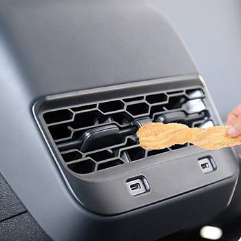 Tesla Model Y  / Model 3 Arka Havalandrma Izgaras, Mat Siyah Renk