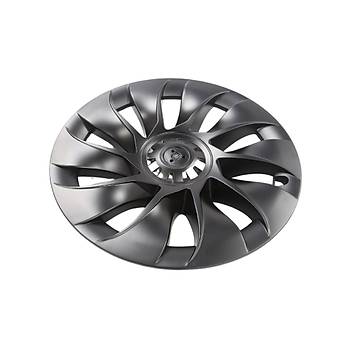Tesla Model Y  CYCLONE Jant Kapa�� Seti 20 �n�, Mat Siyah Renk  (4 Adet Set Olarak Sat�lmaktad�r.)
