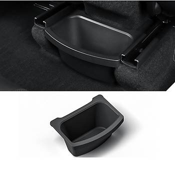 Tesla Juniper Arka Koltuk Arkasna Taklan p Kutusu veya Saklama Alan, Siyah Renk