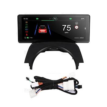 Tesla Model Y / Model 3 F62 Linux Yksek Performans 6.2 n 2.5D IPS Orta Konsol Kontrol Paneli Ekran