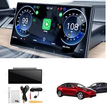 Tesla Model Y / Model 3 Linux 9 in  256 MB Orta Konsol Kontrol Paneli Dokunmatik Ekran