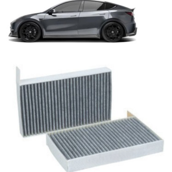 Tesla Model Y / Model 3  2'Li Karbonlu Polen Filtresi (Kabin Filtresi), FEB Marka