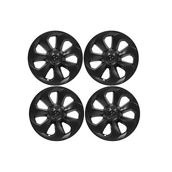 Tesla Model Y SOLSTICE Jant Kapa Seti 19 n, Mat Siyah (4 Adet Set Olarak Satlmaktadr.)