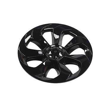 Tesla Model Y FUSION Jant Kapa Seti 19 n, Parlak Siyah Renk (4 Adet Set Olarak Satlmaktadr.)