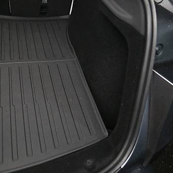 Tesla Juniper Arka Bagaj Havuzlu Kauuk Paspas, st Ksm, Siyah Renk Seenei le