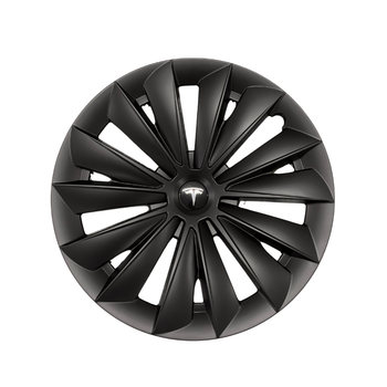 Tesla Model Y  FLOW Jant Kapa Seti 19 n, Mat Siyah Renk  (4 Adet Set Olarak Satlmaktadr.)