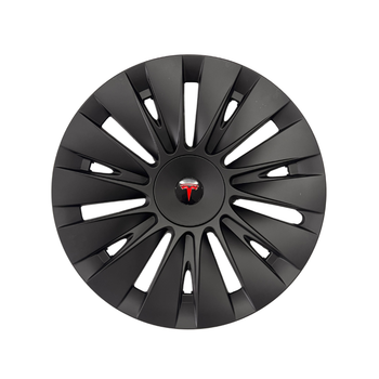 Tesla Model Y SOLAR Jant Kapa Seti 19 n, Mat Siyah Renk (4 Adet Set Olarak Satlmaktadr.)