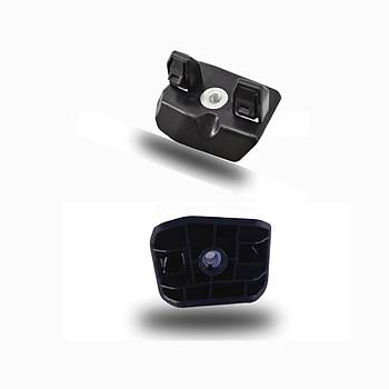 Tesla Model Y �n Tampon Alt Braketi Sol, Siyah Renk