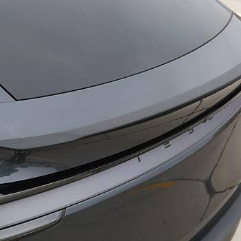 Tesla Juniper Arka Tampon Pro Tip Spoyleri, Mat Siyah Renk