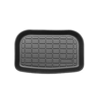 Tesla Model Y Arka Bagaj Havuzlu Kauuk Paspas, Kabartma Desenli, Siyah Renk