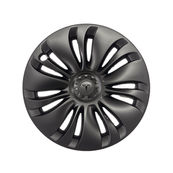 Tesla Model Y FLUX Jant Kapa Seti 19 n, Mat Siyah Renk (4 Adet Set Olarak Satlmaktadr.)