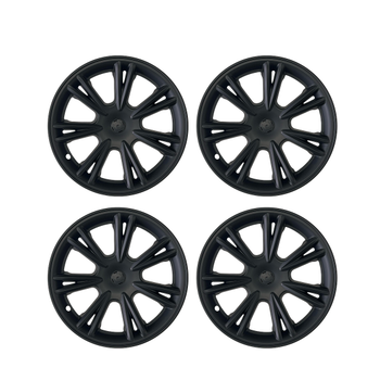 Tesla Model Y AERO Jant Kapa Seti 19 n, Mat Siyah Renk (4 Adet Set Olarak Satlmaktadr.)