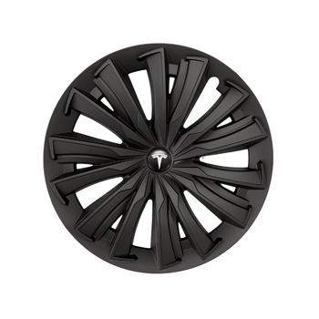 Tesla Model Y AIRY Jant Kapa Seti 19 n, Mat Siyah Renk  (4 Adet Set Olarak Satlmaktadr.)