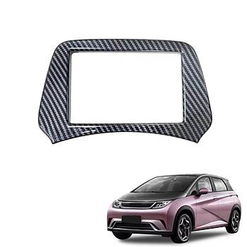 BYD Dolphin Gsterge Paneli ereve Kaplamas, Karbon Kaplama Siyah Renk