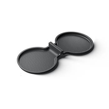 Tesla Juniper Orta Konsol Silikon Bardak Tutucu Pedi, Siyah Renk