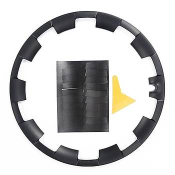 Tesla Model Y INTEGRATED Jant Kapa Koruma Halka Seti 20 n, Mat Siyah