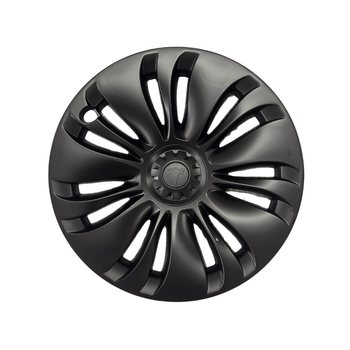 Tesla Model Y FLUX Jant Kapa Seti 19 n, Mat Siyah Renk (4 Adet Set Olarak Satlmaktadr.)