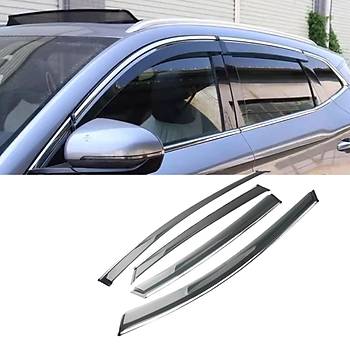 BYD SEAL U n ve Arka Cam Rzgarl, 4 Adet Set Olarak, Polistren PS Malzeme