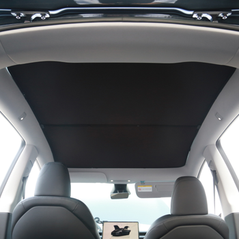 Tesla Juniper Tavan Perdesi ki Para Buz Kristal Kuma, Siyah Renk