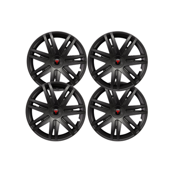 Tesla Model Y BRIGHT Jant Kapa Seti 19 n, Mat Siyah Renk  (4 Adet Set Olarak Satlmaktadr.)