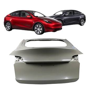 Tesla Model Y  Arka Bagaj Kapa,  Ara Rengine Boyanacaktr.